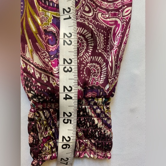 Chico's Multicolor Paisley Blouse - Picture 7 of 12